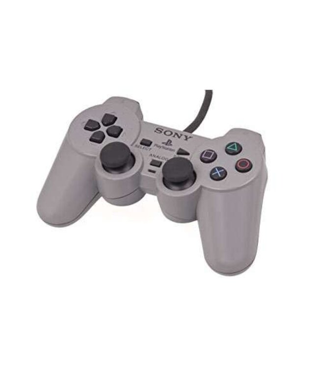 Sony Dual Shock Playstation 1 Controller Origineel Zilver