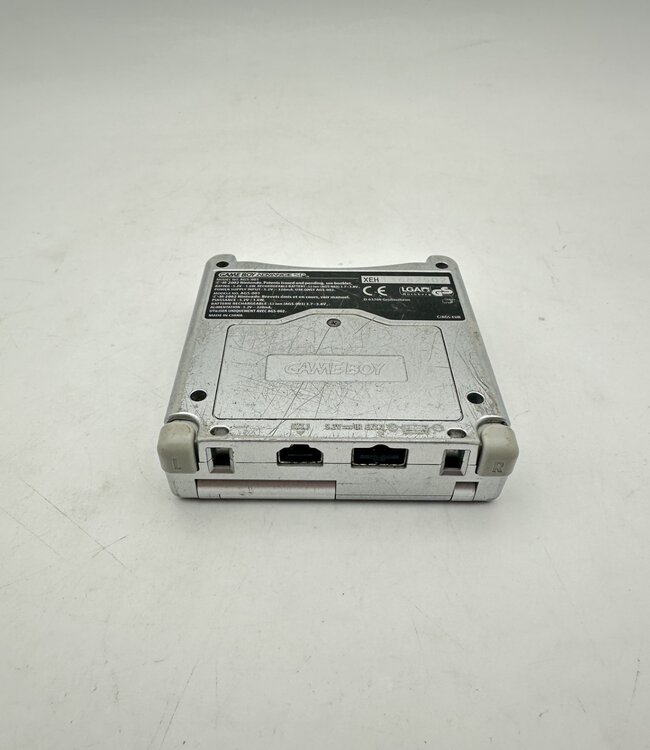 Nintendo Gameboy Advance SP Zilver