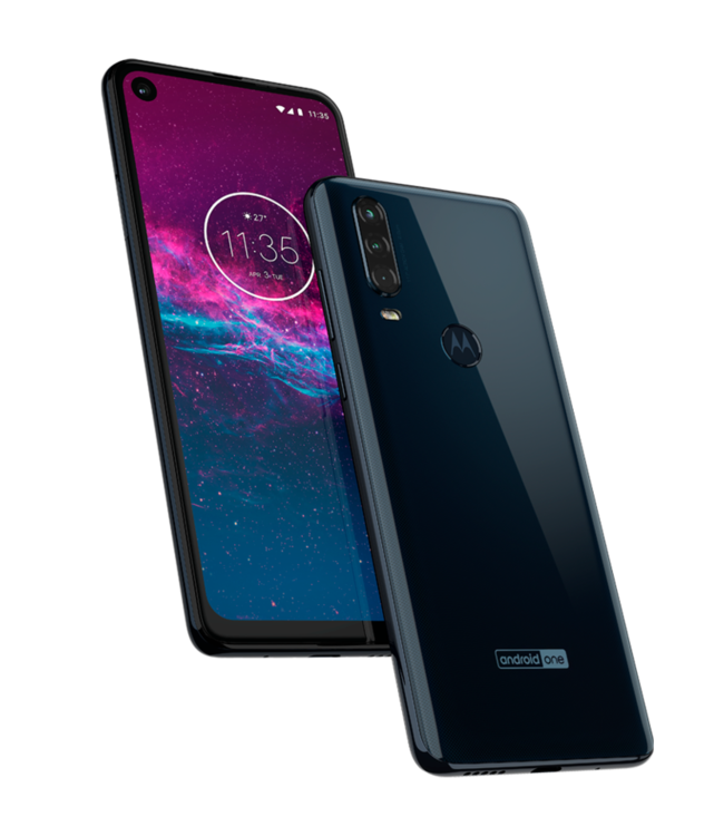 Motorola One Action 128 GB Blauw