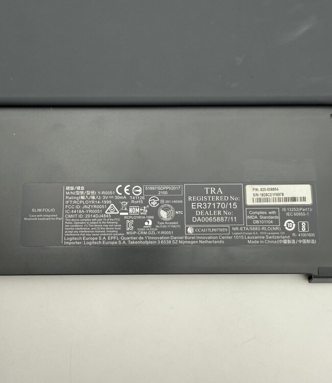 Logitech Smart Folio Y-R0051 voor iPad 9.7 inch