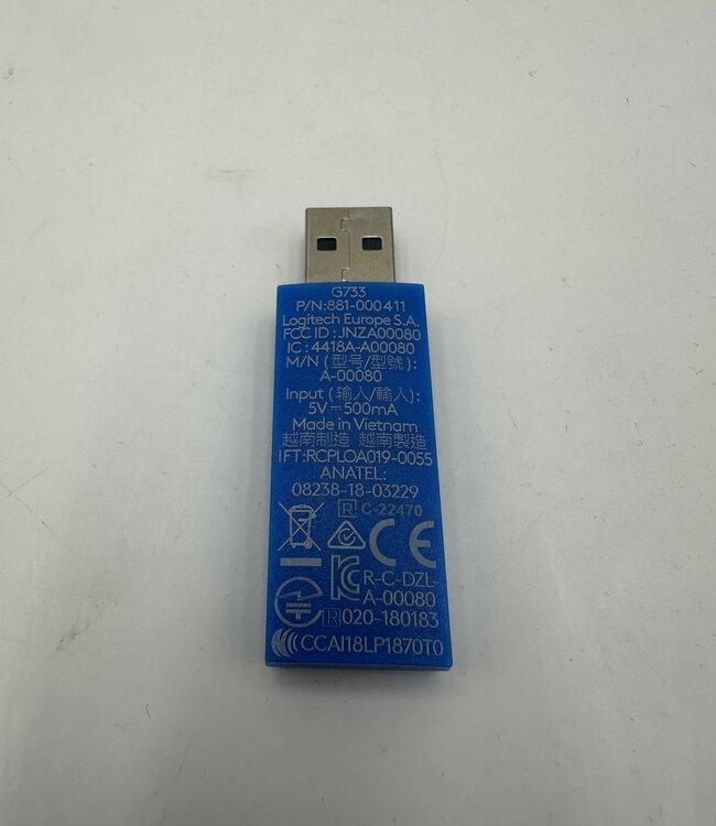 Logitech G733 USB Ontvanger- Blauw - 881-000411