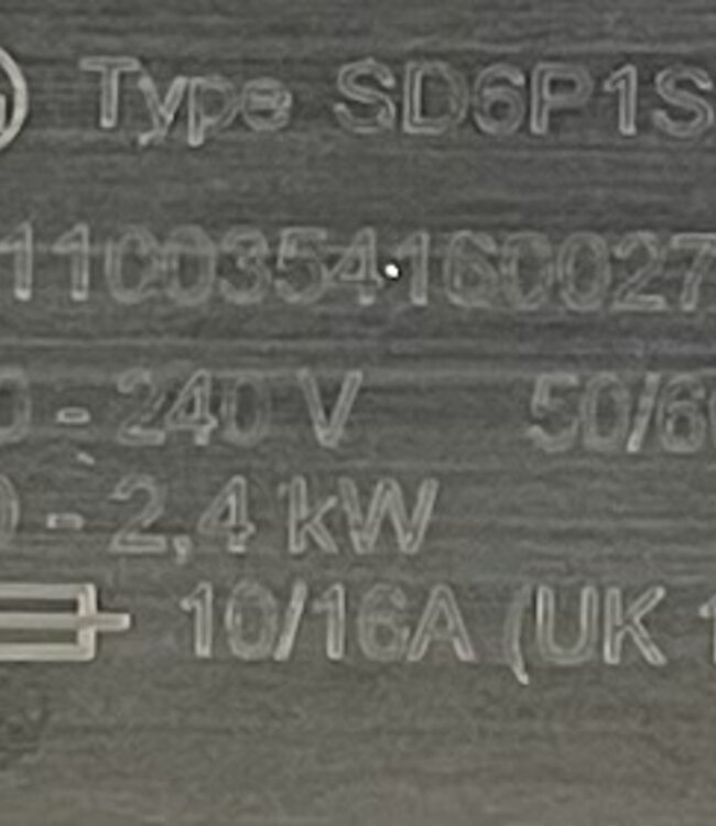 Siemens Lage Inbouw Vaatwasser (SN65M036EU) 2012