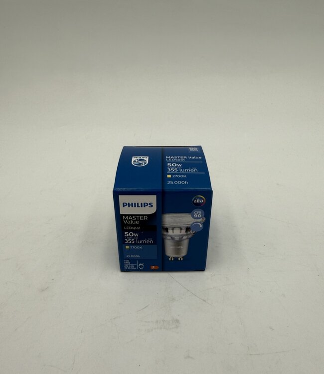 Philips MASTER LEDspot GU10 Dimbaar 4.9 Watt 355 Lumen