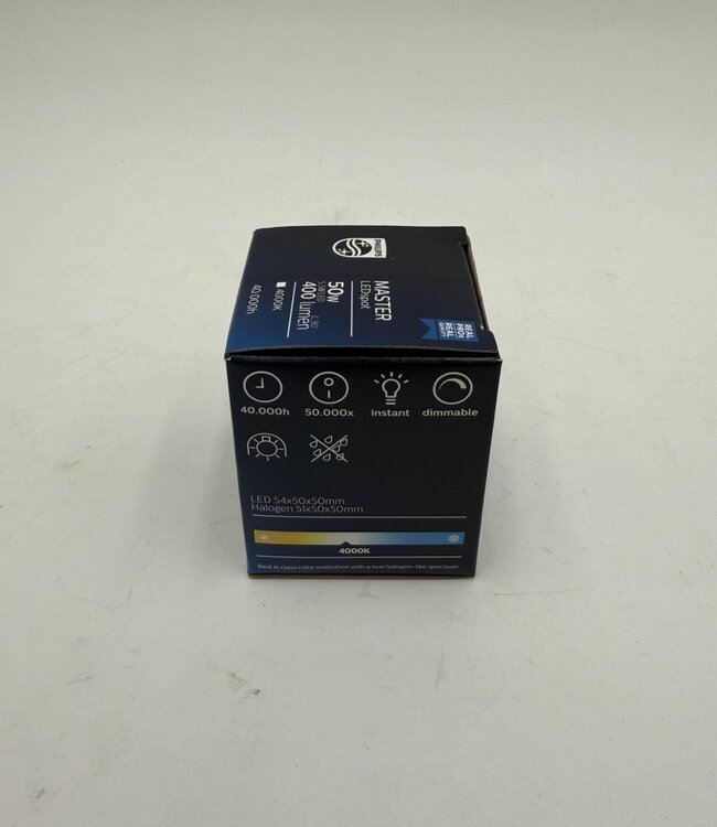 Philips MASTER LEDspot GU10 ExpertColor Dimbaar 5.5 Watt 400 Lumen