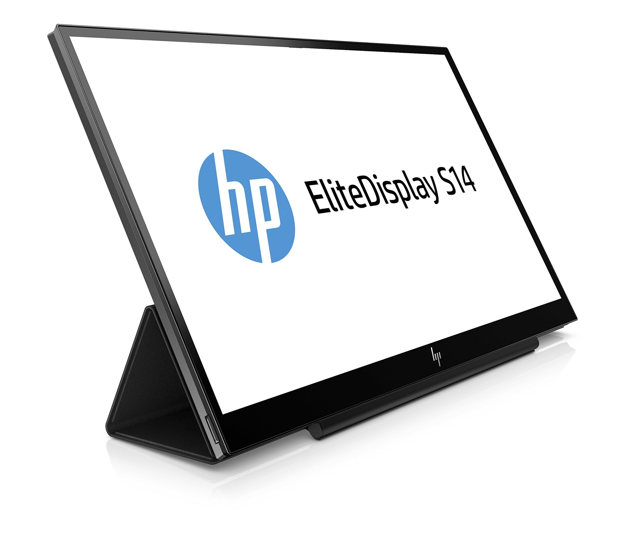 LCD Monitor-HP Elite Display S14 Zwart - Second Go Electro
