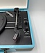Retro Platenspeler 3-in-1 In Koffer Blauw