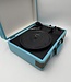 Retro Platenspeler 3-in-1 In Koffer Blauw