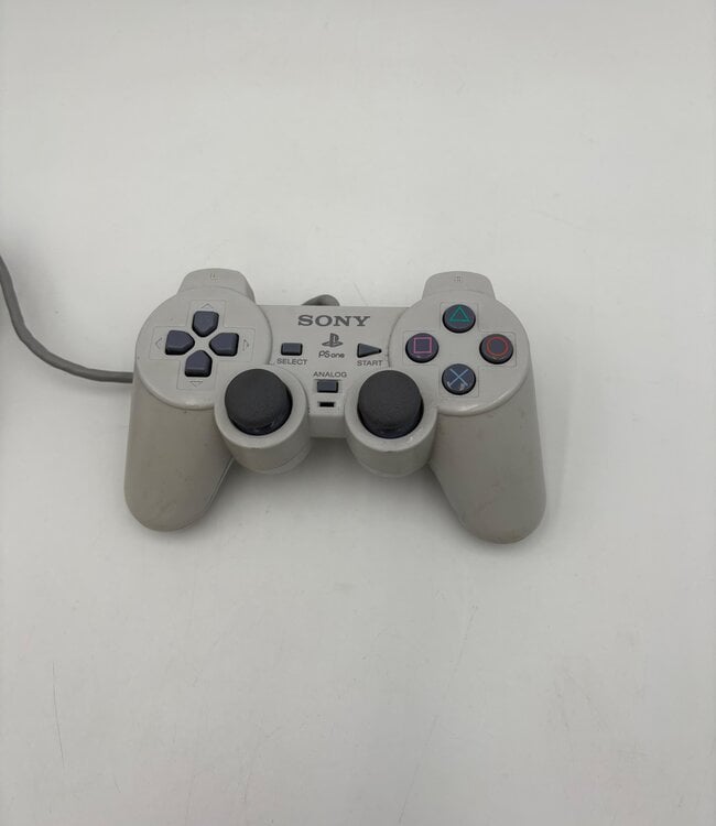 Sony Dual Shock Playstation 1 Controller Origineel Zilver