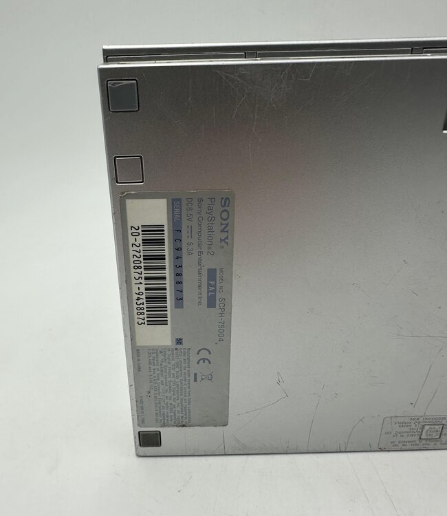 Sony Playstation 2 Slim Losse Console Zilver