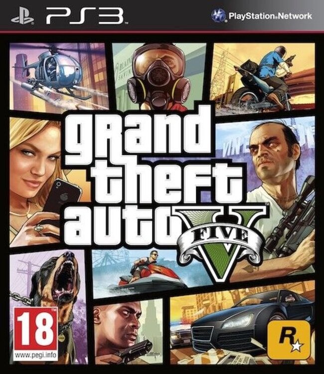 Grant Theft Auto V (GTA) - PlayStation 3