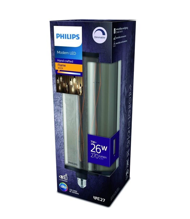 Philips Crystal Giant Smoky LED Lamp E27 7W