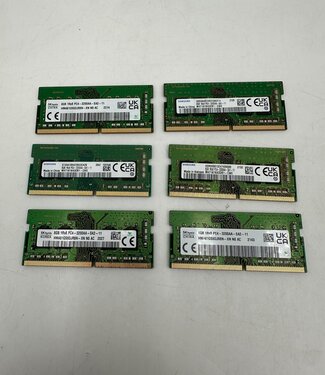 8 GB | 1Rx8 PC4-3200AA | 3200 MHz | Laptop RAM geheugen (SO-DIMM