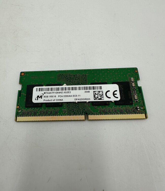 8 GB | 1Rx16 PC4 -3200AA | Laptop RAM geheugen (SO-DIMM)
