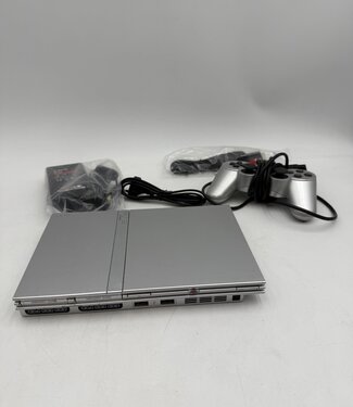 Sony Sony Playstation 2 Slim Zilver Set