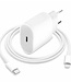USB-C adapter + Lightning (Apple) kabel | Snellader