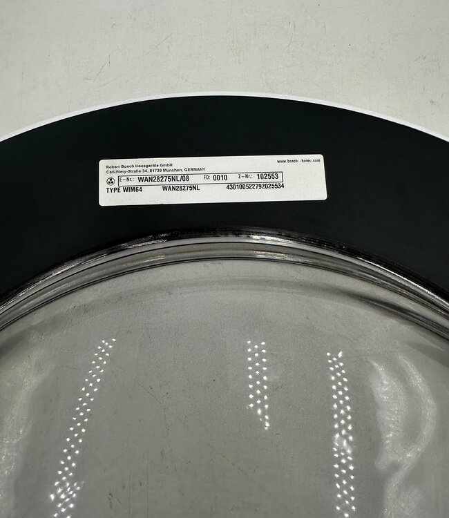 Bosch Serie 8 Wasmachine Complete Deur Wit 9 kg