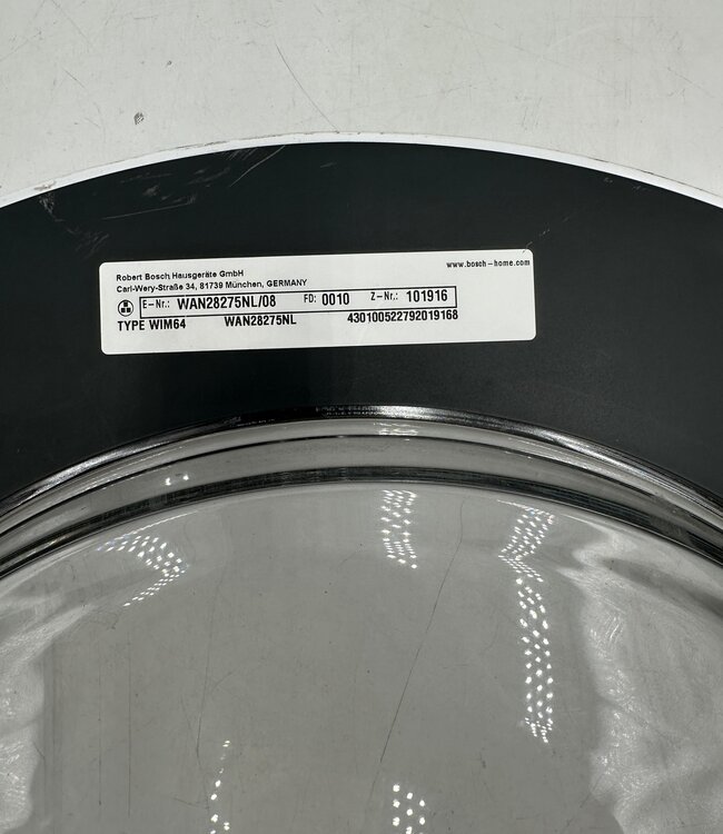 Bosch wasmachine Complete Deur Wit 8/9 kg