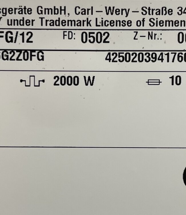 Siemens IQ500 ExtraKlasse Wasmachine WG44G2ZWNL 9 kg