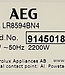 AEG 8000 serie PowerCare Wasmachine 9 kg LR8594BN4