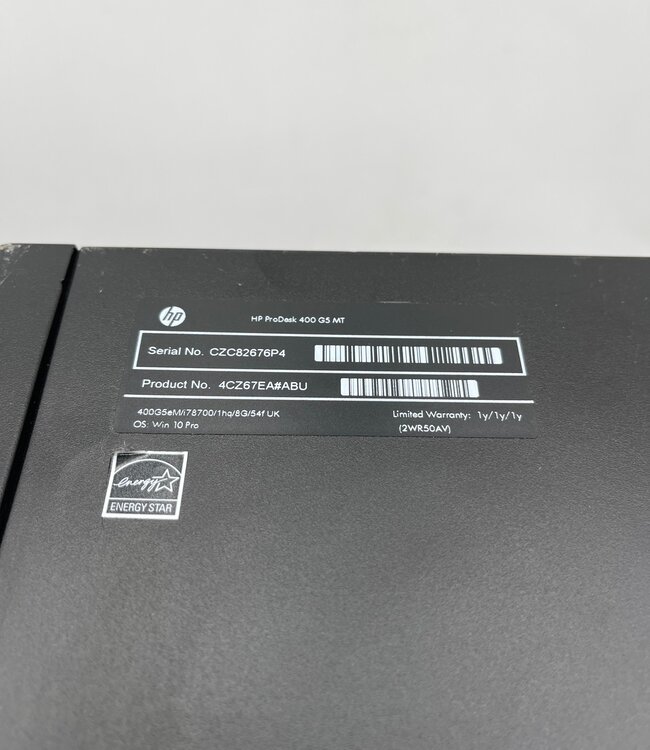 HP ProDesk 400 G5 Desktop MT | i7-8700