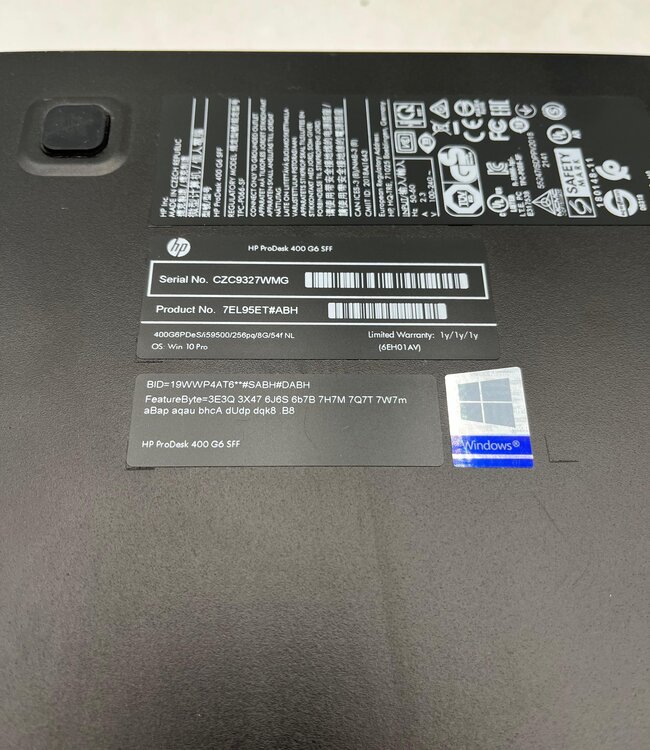 HP PRODESK 400 G6 SFF i5-9500