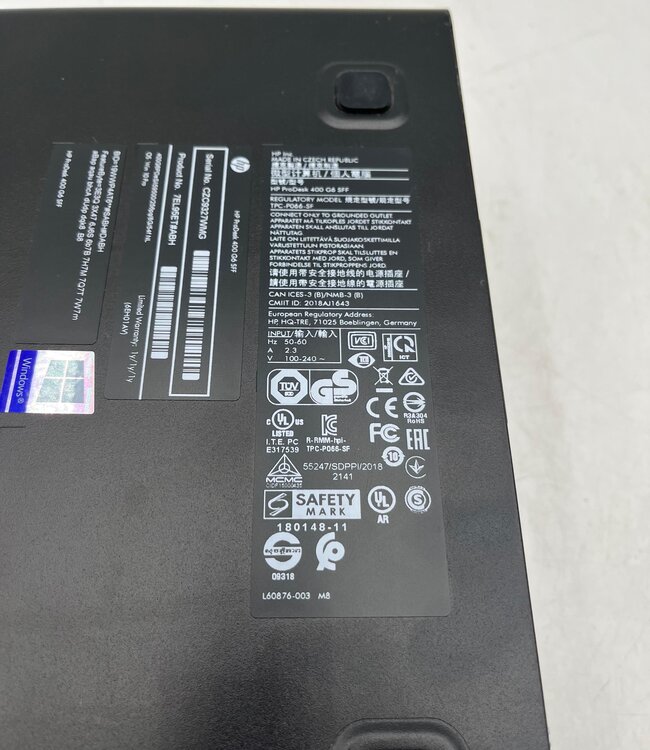 HP PRODESK 400 G6 SFF i5-9500