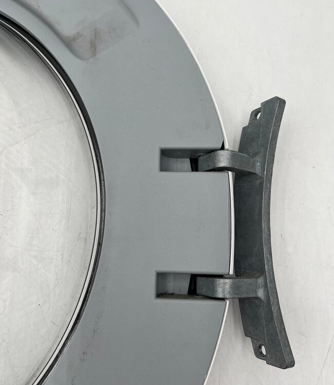 Bosch Serie 4 Wasmachine Deur Compleet Wit/Zwart  7/8kg