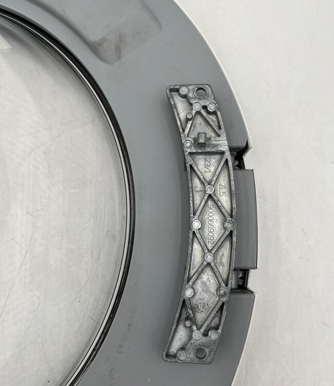 Bosch Serie 4 Wasmachine Deur Compleet Wit/Zwart  7/8kg