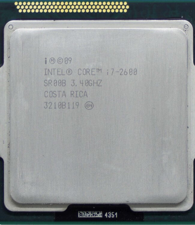 Processor Intel Core i7-2600 SR00B