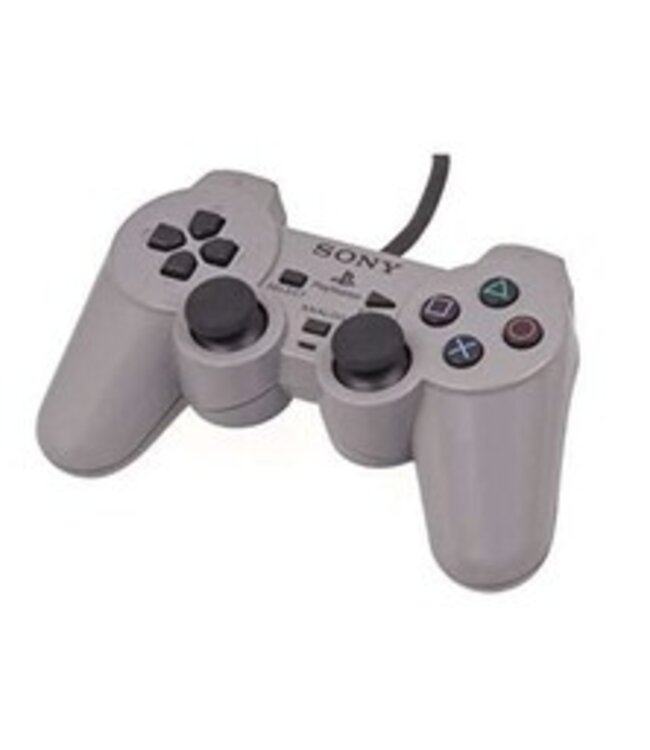 Sony Dual Shock Playstation 1 Controller Origineel Zilver
