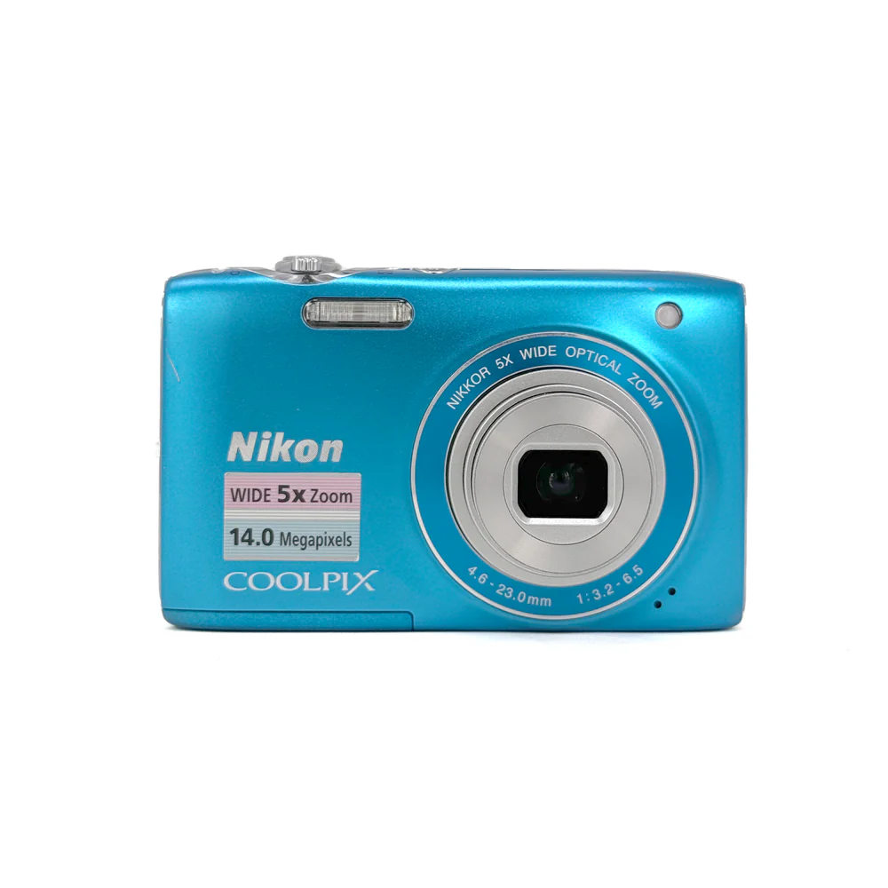 Nikon Coolpix S3100 Digitale Camera - Blauw - Second Go Electro