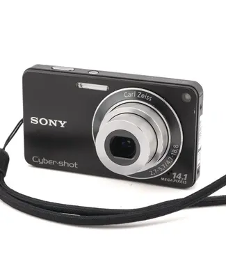 Sony Sony Cyber-Shot DSC-W350 Digitale Camera | Zwart Sony Sony Cyber-Shot DSC-W350 Digitale Camera | Zwart