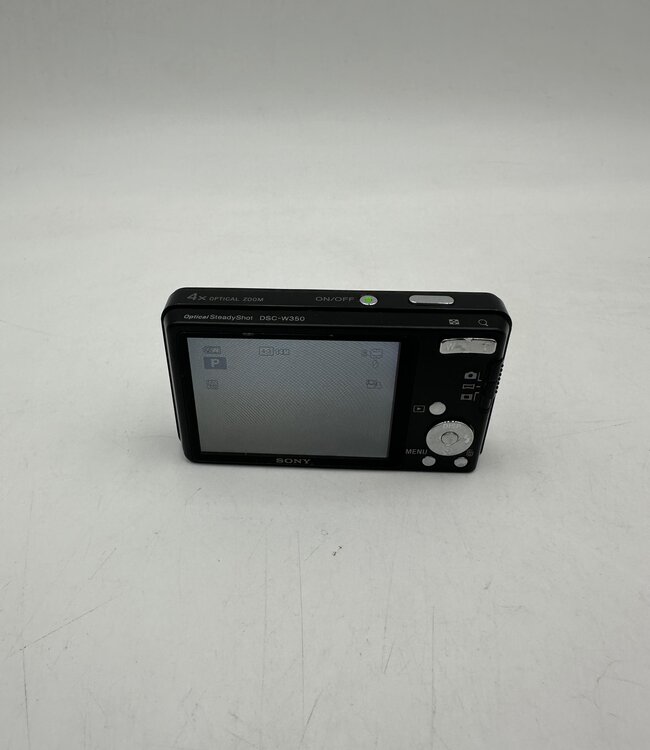 Sony Cyber-Shot DSC-W350 Digitale Camera | Zwart