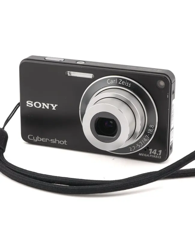 Sony Cyber-Shot DSC-W350 Digitale Camera | Zwart
