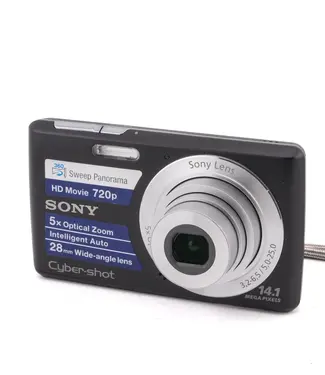 Sony Sony Cyber-Shot DSC-W620 Digitale Camera | Zwart Sony Sony Cyber-Shot DSC-W620 Digitale Camera | Zwart