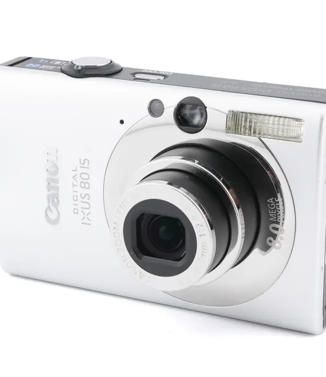 Canon IXUS 80 IS Digitale Camera | Zilver