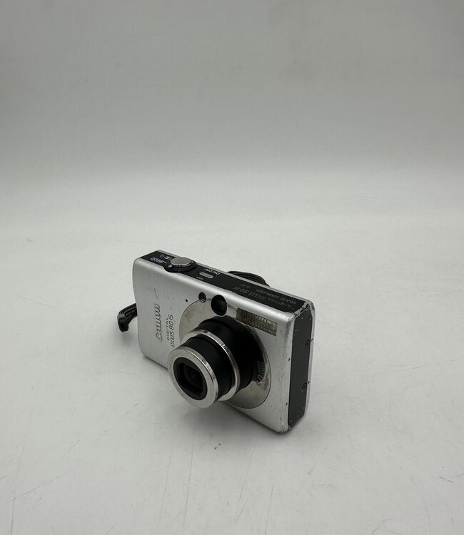 Canon IXUS 80 IS Digitale Camera | Zilver