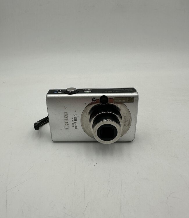 Canon IXUS 80 IS Digitale Camera | Zilver