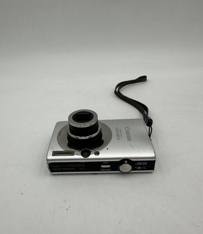 Canon IXUS 80 IS Digitale Camera | Zilver