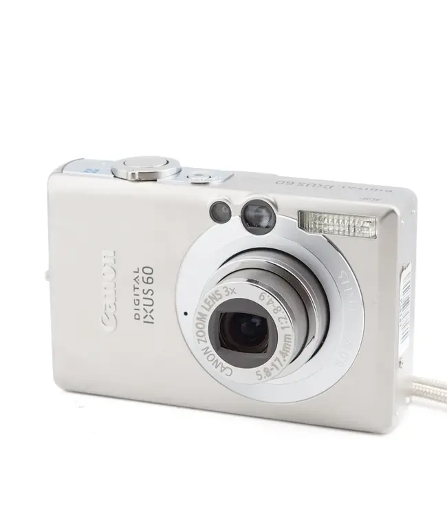 Canon IXUS 60 Digitale Camera Zilver