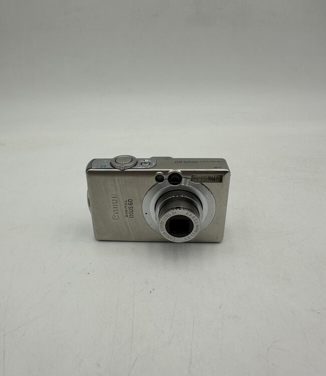 Canon IXUS 60 Digitale Camera Zilver