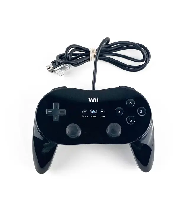 Nintendo Wii Classic  Pro Controller Zwart