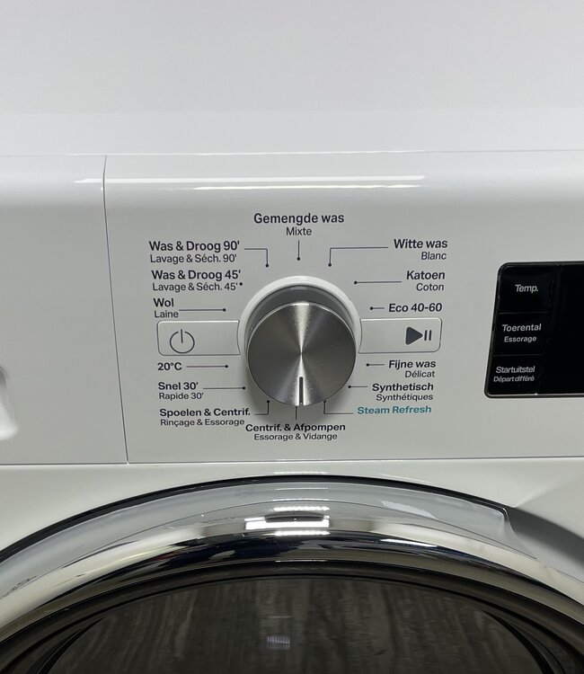 Whirlpool Was/droog Combinatie FFWDB 976258E BCV BE 9/7 kg