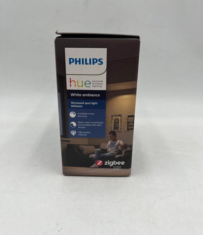 Philips HUE White ambiance inbouwspot Milliskin wit - Incl dimmer