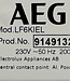 AEG 6000 Series Prosense Wasmachine  (LF6KIEL) 8 kg