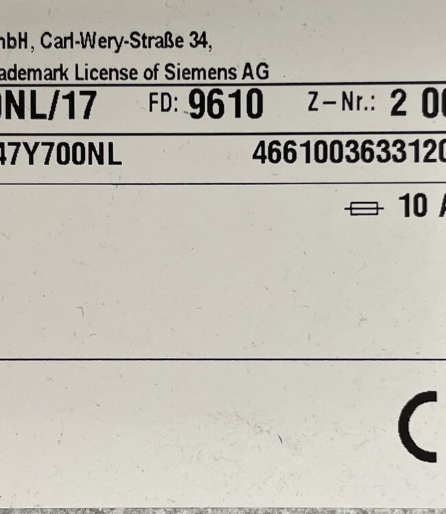 Siemens iQ800 Warmtepompdroger (WT47Y700NL) 8 kg