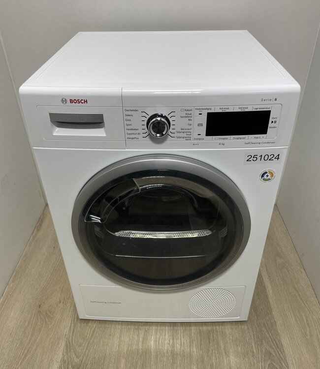 Bosch Warmtepompdroger Serie 8 (WTW8759ENL) 8 kg