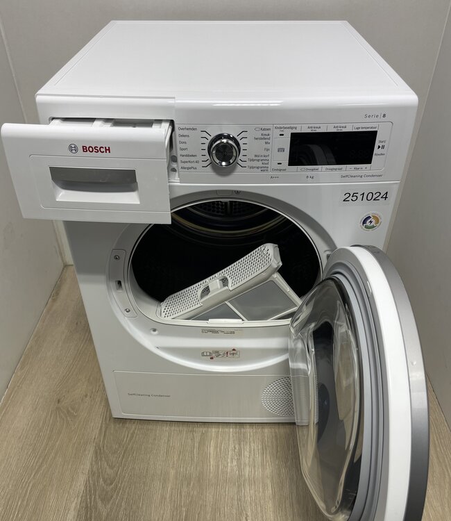 Bosch Warmtepompdroger Serie 8 (WTW8759ENL) 8 kg