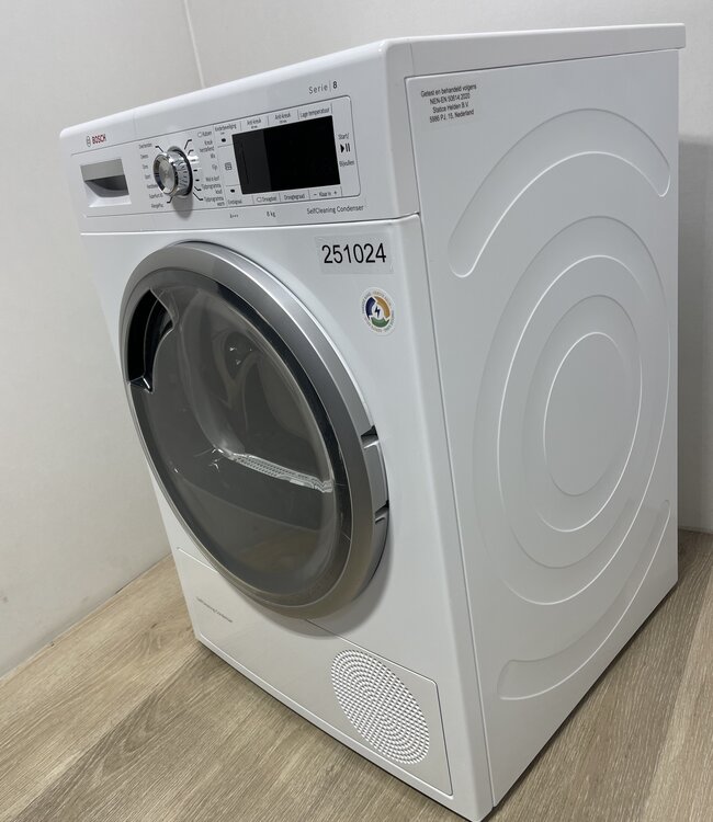 Bosch Warmtepompdroger Serie 8 (WTW8759ENL) 8 kg