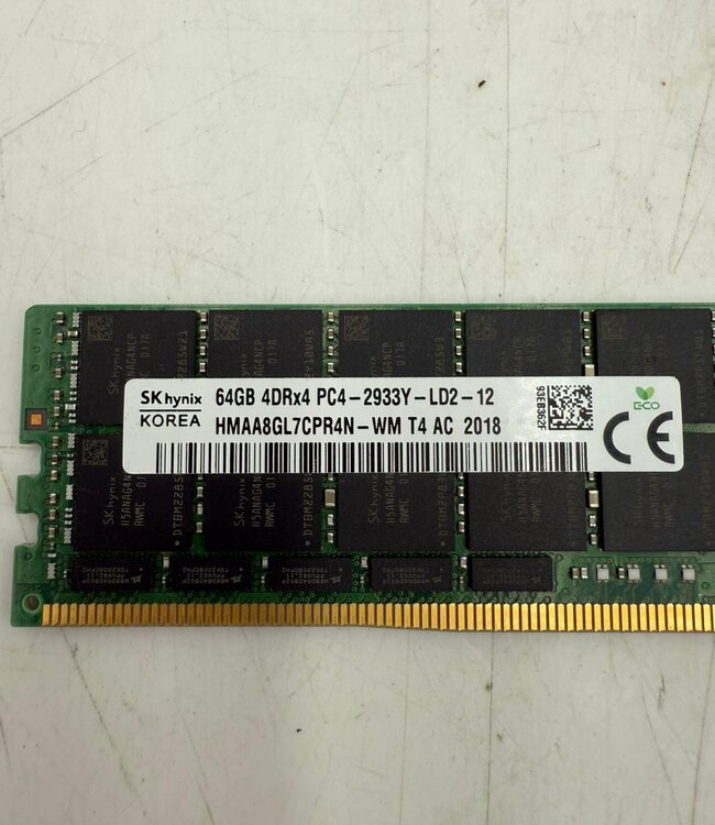 64 GB | 4DRx4 PC4-2933Y | Server RAM geheugen